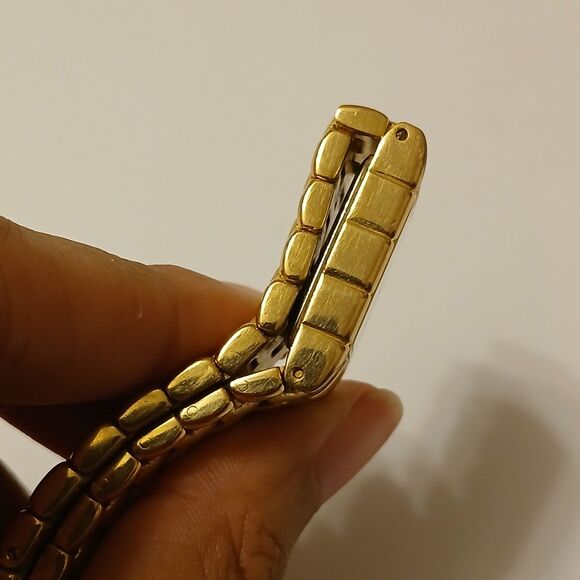 Vtg Elgin Diamond Elegant Gold Tone Quartz Bracelet Watch EM846 Japan Movt READ - Picture 13 of 16